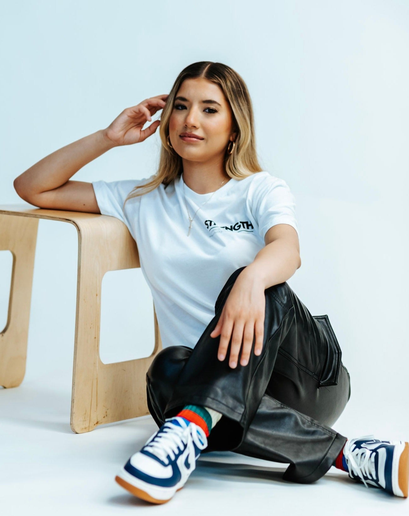 Jireh | White Strength T-Shirt